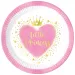 Little Princess комплект от 8 броя хартиени чинии с диаметър 23 см