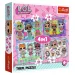 L.O.L Surprise кукли 4 в 1 пъзел - Trefl