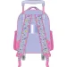Луна: Disney Stitch Aloha детски ранец на колелца с 2 отделения 27x10x31 см изображение 2