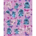 Луна: Disney Stitch Арт Комплект за оцветяване с 6 броя флумастери и стикери изображение 2