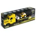 Magic Truck Technic: Камион с булдозер и светлина 80см - Wader изображение 1