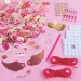 Make it Real: Juicy Couture -  Sticker Chic обувка декорираща креативен комплект изображение 2