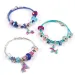 Make it real! Кристален медальон гривна комплект за изработка чисто син изображение 4