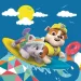 Paw Patrol Super Color 3 в 1 пъзел - Clementoni изображение 4