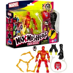 Marvel: Mix Mashers Железен Спайдър фигура с аксесоари - Hasbro изображение 1