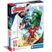 Marvel: Пъзел Supercolor на Отмъстителите 60 части - Clementoni изображение 1