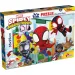 Marvel Spidey 2 в 1 24 части пъзел и оцветяване 35x25см - Lisciani изображение 1