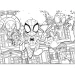 Marvel Spidey 2 в 1 макси 4x48бр. пъзел и оцветяване 35x25см - Lisciani изображение 2