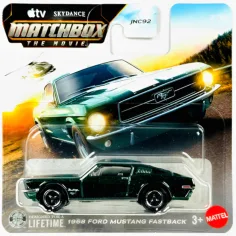 Matchbox A Film: 1968 Ford Mustang Fastback количка 1/64 - Mattel