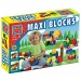 Maxi Blocks голяма кутия строителни блокчета 56 бр. - D-Toys