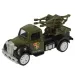 Die-Cast: Военна количка в различни варианти с маховик 1/55 изображение 2