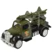 Die-Cast: Военна количка в различни варианти с маховик 1/55 изображение 5