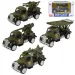 Die-Cast: Военна количка в различни варианти с маховик 1/55 изображение 1