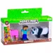 Minecraft 3D Toppeez 2. серия 3 бр. фигурки комплект изображение 1