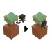 Minecraft Reveal минифигура в контейнер - Азалия - Mattel изображение 2