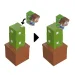 Minecraft Reveal минифигура в контейнер - Кактус - Mattel изображение 4
