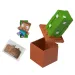 Minecraft Reveal минифигура в контейнер - Кактус - Mattel изображение 1