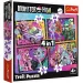 Monster High: Вълшебен ден 4 в 1 пъзел - Trefl