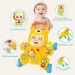 Мултифункционален 2 в 1 бебешки проходилка и занимателна играчка със звук