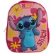 Must: Stitch 3D шарен закръглен детски ранец 26x10x32cm