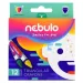 Nebulo: Комплект цветни триъгълни восъчни пастели 12бр. изображение 1