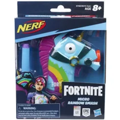Nerf: Fortnite Micro Rainbow Smash бластер за стрелички от пяна - Hasbro изображение 1