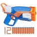 Nerf: N-Series: Agility бластер с 12 бр. дунапренени стрелички - Hasbro изображение 2