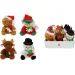 Nicotoy: Коледна плюшена фигурка в различни варианти 1бр 18см - Simba Toys