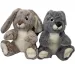 Nicotoy: Седящ заек плюш 20см в различни варианти 1бр - Simba Toys изображение 1