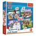 Pатрул на лапите 4 в 1 70-54-48-35бр. пъзел - Trefl