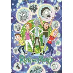 Пъзел Rick и Morty 1000 части - Clementoni изображение 2
