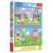 Peppa на детската площадка 2x24 части пъзел - Trefl изображение 1