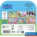 Peppa прасенце 6бр. приказни кубчета - Clementoni изображение 2