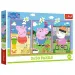Peppa прасенце силата на приятелството 3x50бр. пъзел - Trefl изображение 1