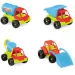 Пластмасов строителен камион 25см, различни варианти 1бр - Mondo Toys изображение 1