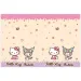 Пластмасова покривка за маса Hello Kitty и Kuromi 120x180cm