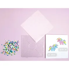 PlayBox: 5mm MIDI комплект за креативни перли с еднорози изображение 2