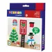 PlayBox: 5мм MIDI термомъниста, комплект 2000бр - Коледно настроение