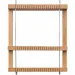 PlayBox: Дървен тъкачен стан 22 x 19 x 3 см