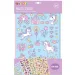 PlayBox: Комплект стикери с мотиви на еднорози - 500бр
