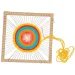 PlayBox: Кръгла тъкачна рамка за тъкане 23x23cm