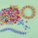 PlayBox: Пластмасов комплект цветни перли във форма на снежинка 6200бр. изображение 2