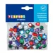 PlayBox: Самозалепващи кристални камъни 150бр. 10-14мм изображение 1