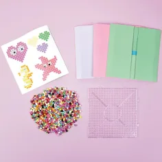 PlayBox: Сет за креативно създаване на картини с перли - Еднорог изображение 3