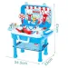 Преносима медицинска маса в куфар 34,5x22x41см изображение 2