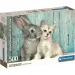 Приятелството между коте и заек HQC 500бр. Компактна пъзел - Clementoni