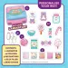 Puffy Pouches: Комплект за дизайн на Pufi чармове - сладкиши изображение 2