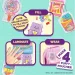 Puffy Pouches: Комплект за дизайн на Pufi чармове - сладкиши изображение 3