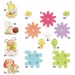 Quercetti: PlayEco+ Garden Gears конструктор със зъбни колела, 34 части изображение 5