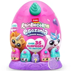 Rainbocorns: Eggzania изненадващо яйце с плюшена фигурка в различни варианти 1бр изображение 1